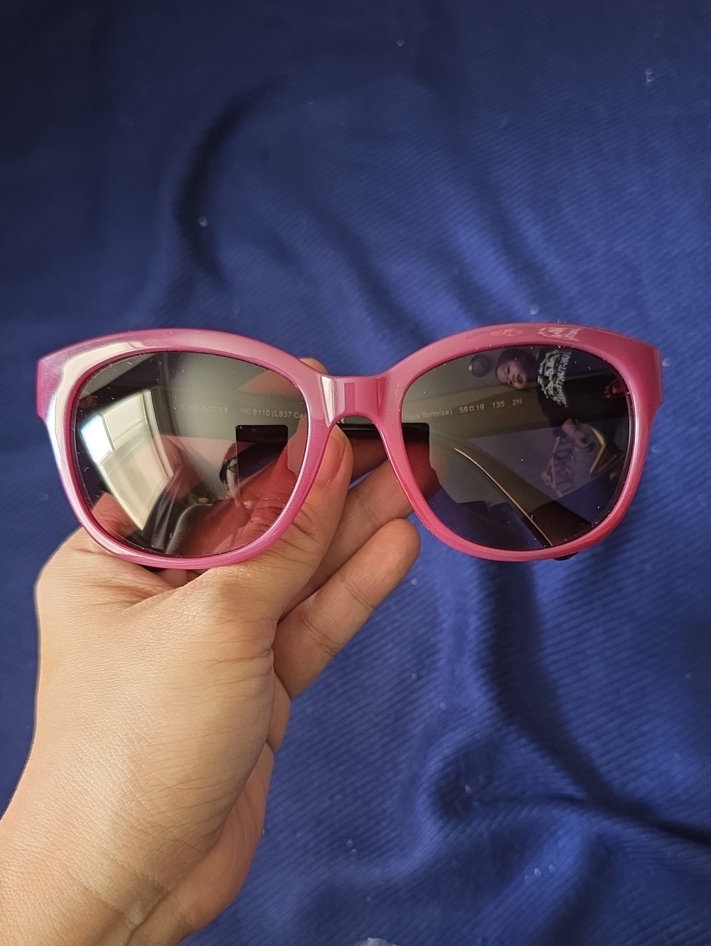 Coach Pink Eye Sunglasses